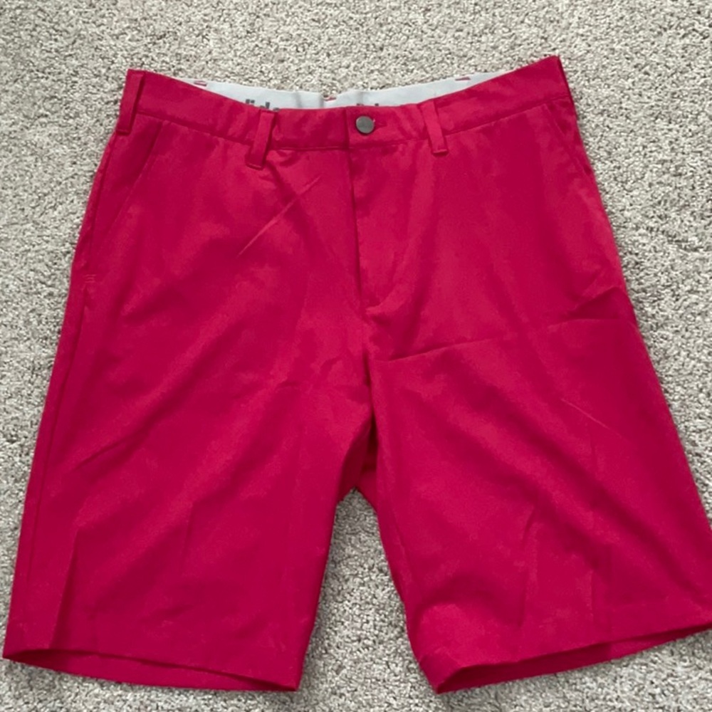 Men's Red Shorts